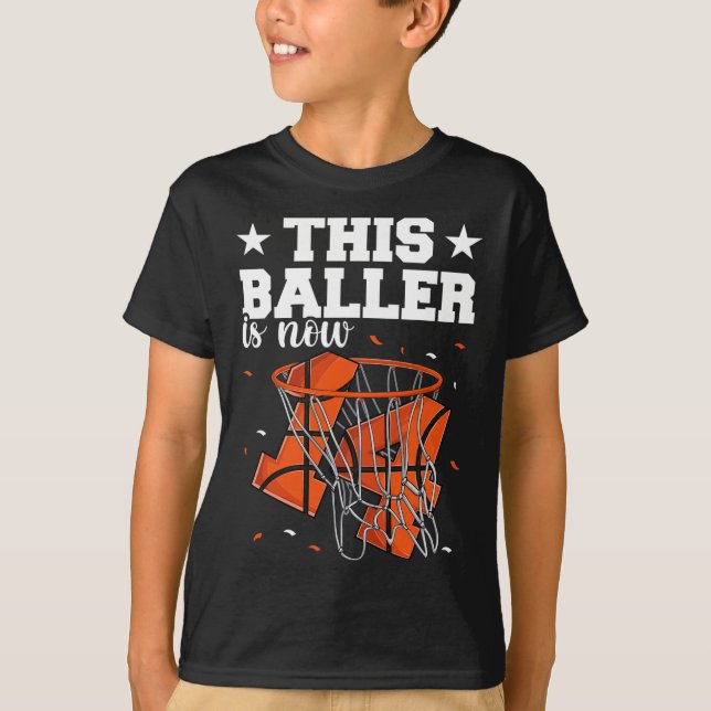 14th Birthday Basketball  Boys T-Shirt (Front)