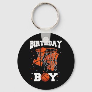 14th Birthday Basketball  Kids Key Ring