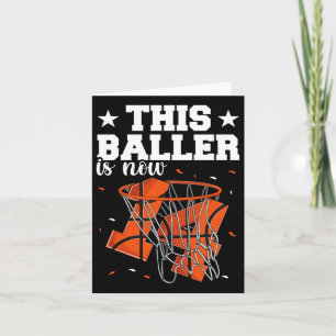 14th Birthday Bysketbyll Boys  Card