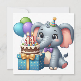 14th Birthday Elephant