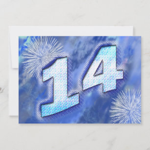 14th Birthday Party Invitation