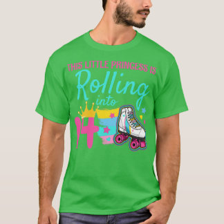 14th Birthday Roller Skate T-Shirt