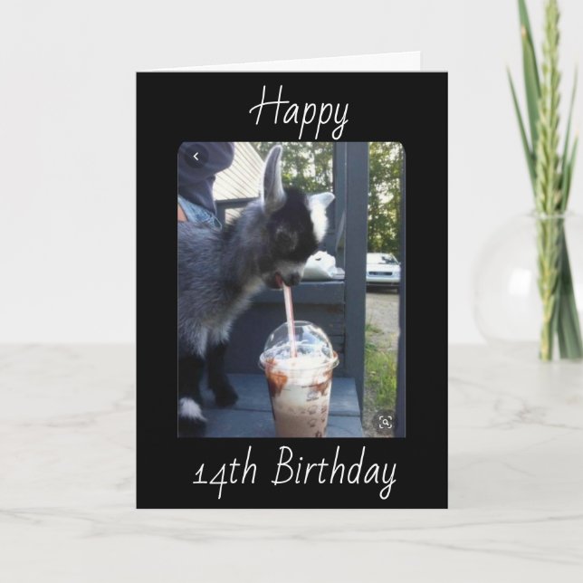 **14th** BIRTHDAY WISHES - SPECIAL NEW TEENAGER! Card (Front)