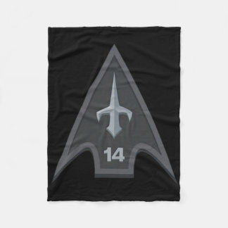 14th Unmanned Aerial Vehicle Regiment (ukraine) V2 Fleece Blanket