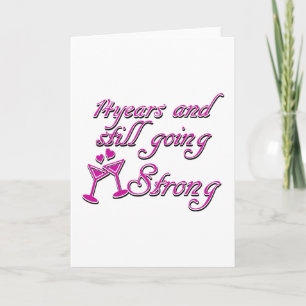 14th wedding anniversary card