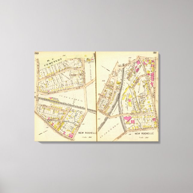 150151 New Rochelle Canvas Print (Front)