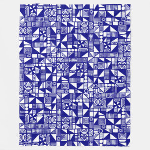 150215v2 - Dark Blue Fleece Blanket