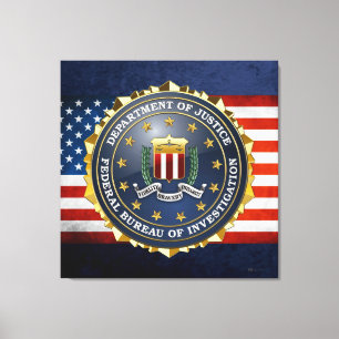 [150] FBI Special Edition Canvas Print