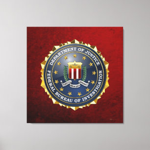 [150] FBI Special Edition Canvas Print