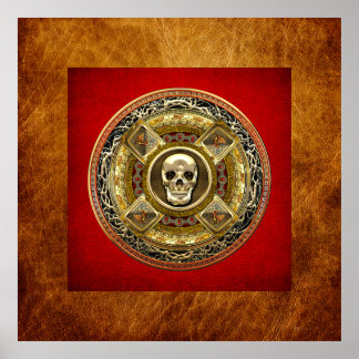 [150] Mictlantecuhtli – Aztec God of Death Poster