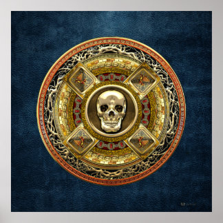 [150] Mictlantecuhtli – Aztec God of Death Poster