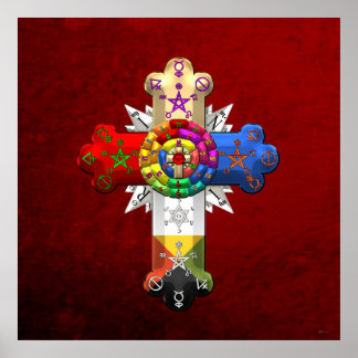 [150] Rosy Cross (Rose Croix) Poster