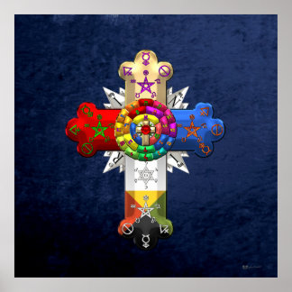 [150] Rosy Cross (Rose Croix) Poster
