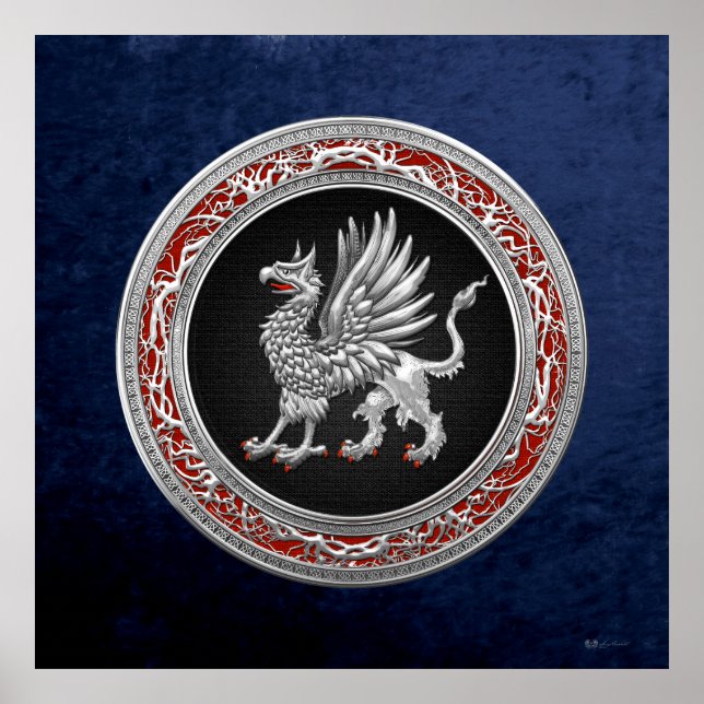 [150] Sacred Silver Griffin Poster (Front)
