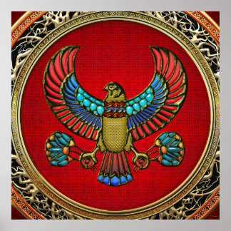 [150] Treasure Trove: Egyptian Falcon Poster
