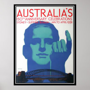 150th Anniversary Australia Poster