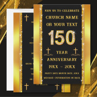 150th Church Anniversary Celebration Ideas, 150th