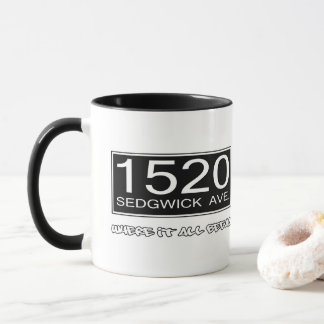 1520 SEDGWICK AVE. - WHERE IT ALL BEGAN MUG