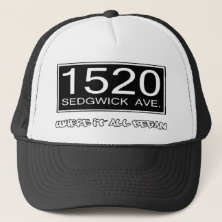 1520 SEDGWICK AVE. - WHERE IT ALL BEGAN TRUCKER HAT