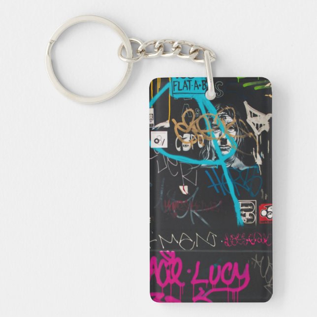 153 flat a-b key ring (Front)