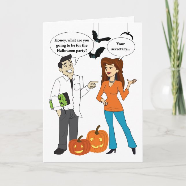 #153 Halloween Party Card (Front)