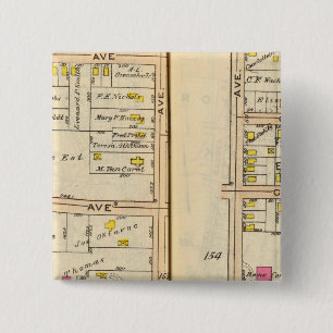 154155 New Rochelle 15 Cm Square Badge