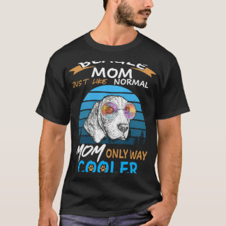 154 Beagle Mum Cooler T-Shirt