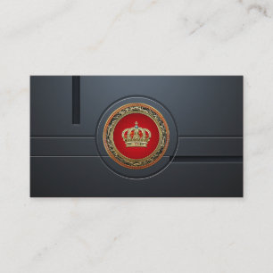 [154] Belgium: Prince-Princess King-Queen Crown Business Card