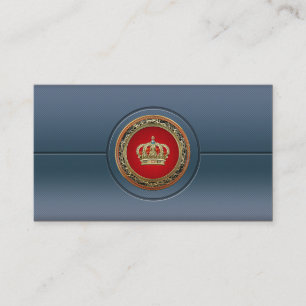 [154] Belgium: Prince-Princess King-Queen Crown Business Card