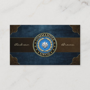 [154] CG: Commander (CDR) Business Card