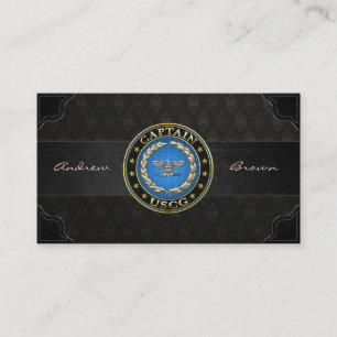 [154] Coast Guard: Captain (CAPT) Business Card