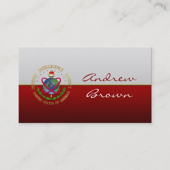 [154] Defence Intelligence Agency: DIA Special Edn Business Card (Front)