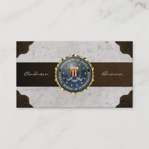[154] FBI Special Edition Business Card