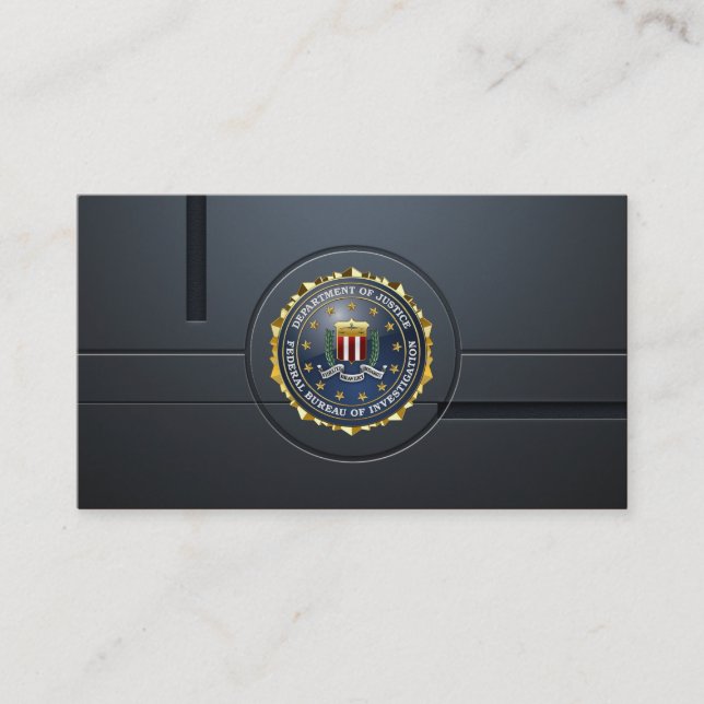 [154] FBI Special Edition Business Card (Front)
