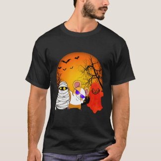 154 Guinea Pig Halloween Pumpkin T-Shirt