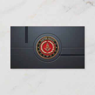 [154] Master Mason, 3rd Degree [Special Edition] Business Card