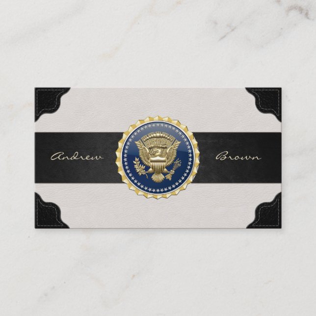 [154] Presidential Service Badge [PSB] Business Card (Front)