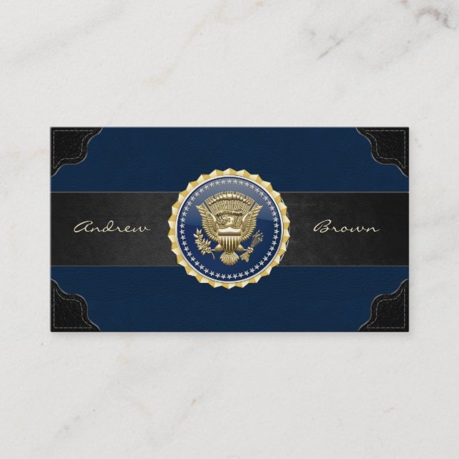 [154] Presidential Service Badge [PSB] Business Card (Front)