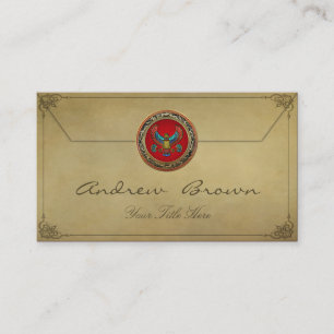 [154] Treasure Trove: Egyptian Falcon [3D] Business Card