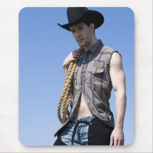 15608-RA Cowboy Mouse Mat