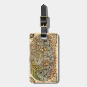 1565 Forlani AntiquevWorld Map Renaissance Luggage Tag