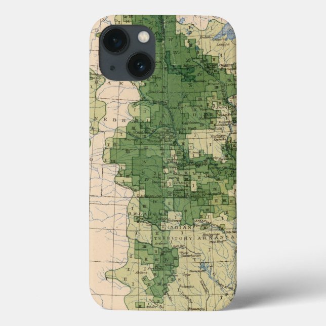 156 Wheat/sq mile Case-Mate iPhone Case (Back)