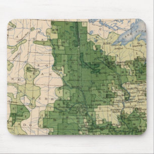 156 Wheat/sq mile Mouse Mat