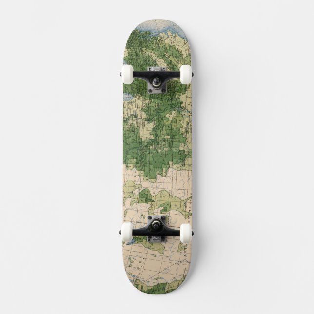156 Wheat/sq mile Skateboard (Front)