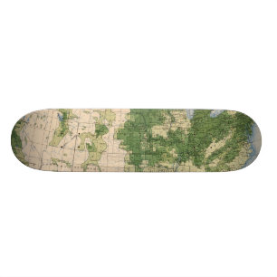 156 Wheat/sq mile Skateboard