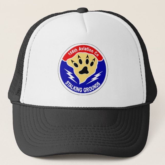 156th Aviation Company - Radio Research 1 Trucker Hat (Front)