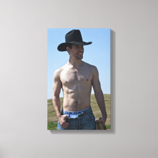 15746-RA Cowboy Canvas Print