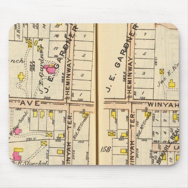 158159 New Rochelle Mouse Mat (Front)