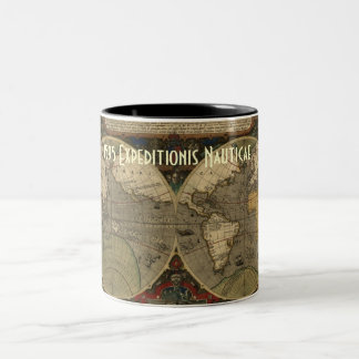 1595 Expeditionis Nauticae Two-Tone Coffee Mug