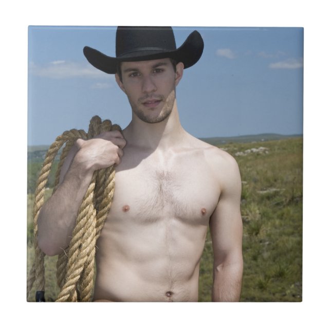 15974-RA Cowboy Tile (Front)